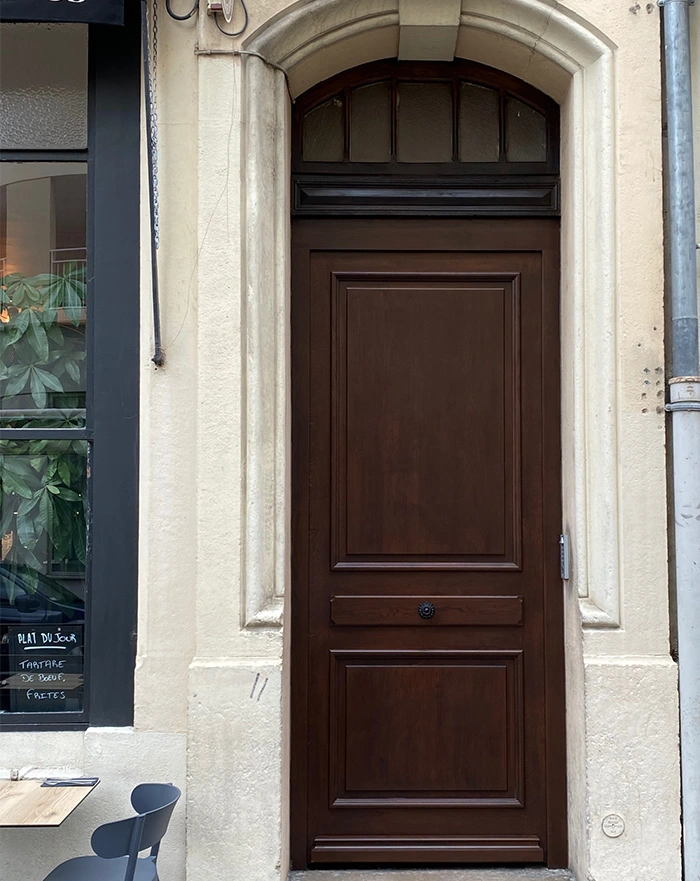 porte en chene